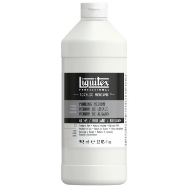Liquitex Professional Acrylic Mediums Gloss Pouring Medium, 946ml ...