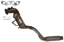 Eastern Catalytic Exhaust Manifold with Integrated Catalytic Converter 30633