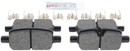 Bosch Disc Brake Pad Set BE2174H