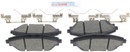 Bosch Disc Brake Pad Set BC2275