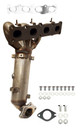 Eastern Catalytic Exhaust Manifold with Integrated Catalytic Converter 20479