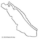 Beck/Arnley Engine Valve Cover Gasket 036-1807