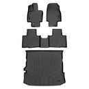 SMARTLINER 3 Rows Custom Fit Floor Liners Compatible with 2020 - 2025 Toyota Highlander (Gasoline | Cargo liner fits With Subwoofer) SA0500/B0500/D0515 - view 2