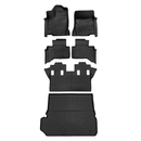 SMARTLINER 4 Rows Custom Fit Floor Liners Compatible with 2024 - 2025 Lexus GX 7 Passenger (Gasoline) SA0750/B0750/C0750/D0750 - view 2