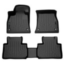 SMARTLINER 2 Rows Custom Fit Floor Liners Compatible with 2019 - 2023 Audi e-tron (Electric | Fits without 2nd Row floor Retention) SA0559/B0559 - view 2