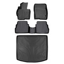 SMARTLINER 3 Rows Custom Fit Floor Liners Compatible with 2013 - 2016 Mazda CX5 (Gasoline) SA0145/B0145/D0145 - view 2