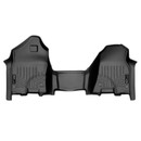 SMARTLINER 1st Row Custom Fit Floor Liners Compatible with 2019 - 2024 Ram 1500 Quad Cab and Crew Cab (Gasoline | Vinyl | Over The Hump Coverage) SA0427 - view 2