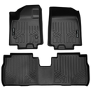SMARTLINER 2 Rows Custom Fit Floor Liners Compatible with 2024 - 2025 Chevrolet Equinox EV (Electric)