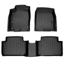 SMARTLINER 2 Rows Custom Fit Floor Liners Compatible with 2016 - 2021 Honda Civic Sedan and Hatchback (Gasoline | Fits Civic/Civic Si Trim ) SA0224/B0224 - view 2