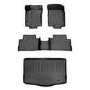 SMARTLINER 3 Rows Custom Fit Floor Liners Compatible with 2017 - 2022 Nissan Rogue Sport (Gasoline | Cargo liner fits in Lower Cargo Position) SA0340/B0340/D0342 - view 2