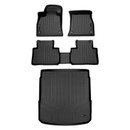 SMARTLINER 3 Rows Custom Fit Floor Liners Compatible with 2022 - 2023 Audi e-tron S Sportback (Electric | 2nd row fits without floor retentions ) SA0559/B0559/D0559 - view 2