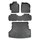 SMARTLINER 3 Rows Custom Fit Floor Liners Compatible with 2008 - 2013 Toyota Highlander (Gasoline) SA0038/B0037/D0057 - view 2