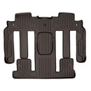 SMARTLINER 2 Rows Custom Fit Floor Liners Compatible with 2011 - 2017 Chevrolet Traverse 7 Passenger (Gasoline | Fits Bucket seats) SB3044 - view 2