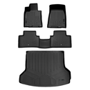 SMARTLINER 3 Rows Custom Fit Floor Liners Compatible with 2023 - 2025 Genesis GV70 Electrified (Electric | Fits AWD) SA0630/B0771/D0630 - view 2