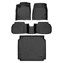 SMARTLINER 3 Rows Custom Fit Floor Liners Compatible with 2023 - 2025 Acura Integra (Gasoline | Fits USB Port Version in 2nd Row)