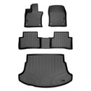 SMARTLINER 3 Rows Custom Fit Floor Liners Compatible with 2019 - 2022 Lexus UX (Gasoline | Cargo fits without Subwoofer) SA0441/B0441/D0441 - view 2