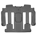 SMARTLINER 2 Rows Custom Fit Floor Liners Compatible with 2011 - 2017 Chevrolet Traverse 7 Passenger (Gasoline | Fits with bucket seats) SB2044 - view 2