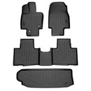SMARTLINER 3 Rows Custom Fit Floor Liners Compatible with 2020 - 2025 Toyota Highlander (Gasoline | Cargo liner fits Without Subwoofer) SA0500/B0500/E0500 - view 2