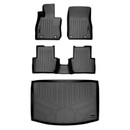 SMARTLINER 3 Rows Custom Fit Floor Liners Compatible with 2016 - 2021 Mazda CX3 (Gasoline | Cargo Fits with Cargo Tray Installed ) SA0269/B0269/D0269 - view 2