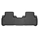 SMARTLINER 2nd Row Custom Fit Floor Liners Compatible with 2014 - 2019 Toyota Highlander (Hybrid | Bucket Seats & Bench Seats)