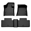 SMARTLINER 2 Rows Custom Fit Floor Liners Compatible with 2019 - 2020 Infiniti QX50 (Gasoline)