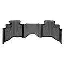 SMARTLINER 2nd Row Custom Fit Floor Liners Compatible with 2009 - 2011 Dodge Ram 1500 Quad Cab (Gasoline | Carpet | Fits with 1st row bench or bucket)