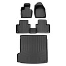 SMARTLINER 3 Rows Custom Fit Floor Liners Compatible with 2016 - 2020 Volvo XC90 (Plug-in Hybrid) SA0223/B0611/D0223 - view 2