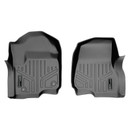 SMARTLINER 1st Row Custom Fit Floor Liners Compatible with 2017 - 2025 Ford F-250 Super Cab and Super Crew (Gasoline | Carpet | No Over The Hump Coverage | Fits Bench and Bucket) SA2246 - view 2