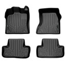 SMARTLINER 2 Rows Custom Fit Floor Liners Compatible with 2009 - 2017 Audi Q5 (Gasoline) SA0214/B0214 - view 2