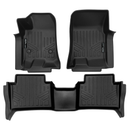 SMARTLINER 2 Rows Custom Fit Floor Liners Compatible with 2023 - 2025 Chevrolet Colorado Crew Cab (Gasoline | Carpet) SA0710/B0710 - view 2