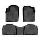 SMARTLINER 2 Rows Custom Fit Floor Liners Compatible with 2019 - 2024 Infiniti QX80 (Gasoline) SA0504/B0504 - view 2