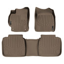 SMARTLINER 2 Rows Custom Fit Floor Liners Compatible with 2012 - 2014 Toyota Camry (Gasoline)