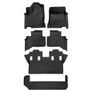 SMARTLINER 4 Rows Custom Fit Floor Liners Compatible with 2024 - 2025 Lexus GX 7 Passenger (Gasoline) SA0750/B0750/C0750/E0750 - view 2