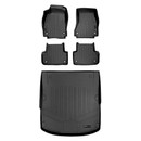 SMARTLINER 3 Rows Custom Fit Floor Liners Compatible with 2017 - 2025 Audi A4 / S4 Sedan / A4 Allroad Sedan (Gasoline | Cargo liner fits Sedan only) SA0352/B0352/D0352 - view 2
