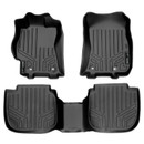 SMARTLINER 2 Rows Custom Fit Floor Liners Compatible with 2015 - 2019 Subaru Legacy (Gasoline)