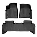 SMARTLINER 2 Rows Custom Fit Floor Liners Compatible with 2022 - 2024 Rivian R1T (Electric) SA0615/B0615 - view 2