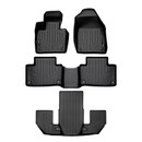 SMARTLINER 3 Rows Custom Fit Floor Liners Compatible with 2020 - 2025 Volvo XC90 6 Passenger (Gasoline) SA0223/B0633/C0633 - view 2