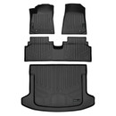 SMARTLINER 3 Rows Custom Fit Floor Liners Compatible with 2023 - 2023 Kia Niro EV (Electric | Cargo Liner without Dual Cargo Tray ) SA0670/B0670/D0652 - view 2