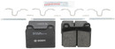 Bosch Disc Brake Pad Set BP45 - view 2