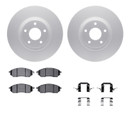 Disc Brake Kit-Geospec Rotors with 5000 Advanced Brake Pads includes Hardware 4512-67112
