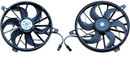 Agility Autoparts Dual Radiator and Condenser Fan Assembly 6022107