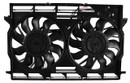 Agility Autoparts Dual Radiator and Condenser Fan Assembly 6010489