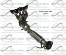Davico Mfg Catalytic Converter-Direct Fit 19523