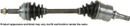 CARDONE New CV Axle Assembly 66-5098