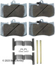 Beck/Arnley Disc Brake Pad Set 085-7013