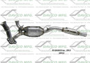 Davico Mfg Catalytic Converter-Direct Fit