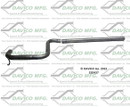 Davico Mfg Exhaust Pipe 520437