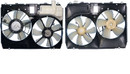 Agility Autoparts Dual Radiator and Condenser Fan Assembly 6025105