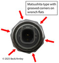 Beck/Arnley Ignition Knock (Detonation) Sensor 158-1648 - view 7