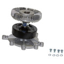 GMB Engine Water Pump with Fan Clutch 120-0007